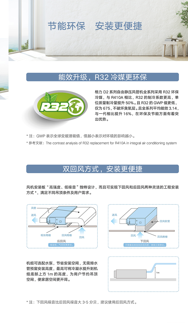 D2系列風(fēng)管送風(fēng)式空調(diào)機(jī)組 380V電源 FGR12D2Nh-N3